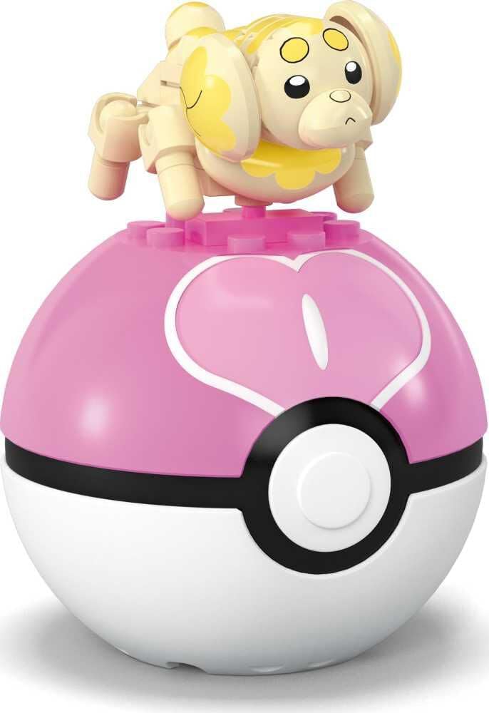 MEGA Pokémon Juguete de Construcción Pokébola Coleccionable Fidough