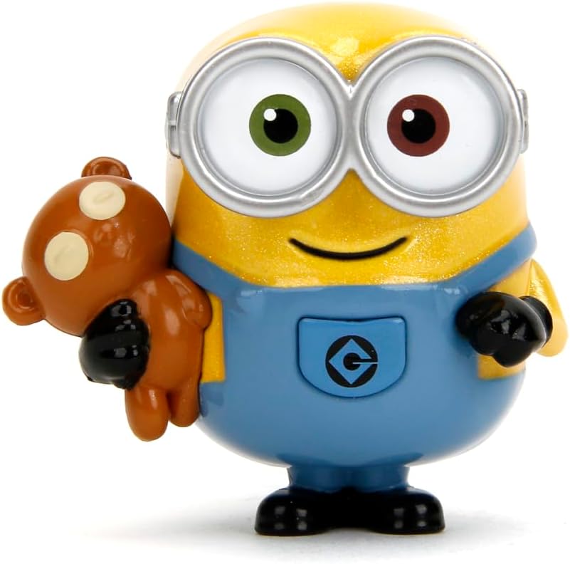 Metalfigs Diecast Minions 4-pack Collectible Figures 2.5-inch