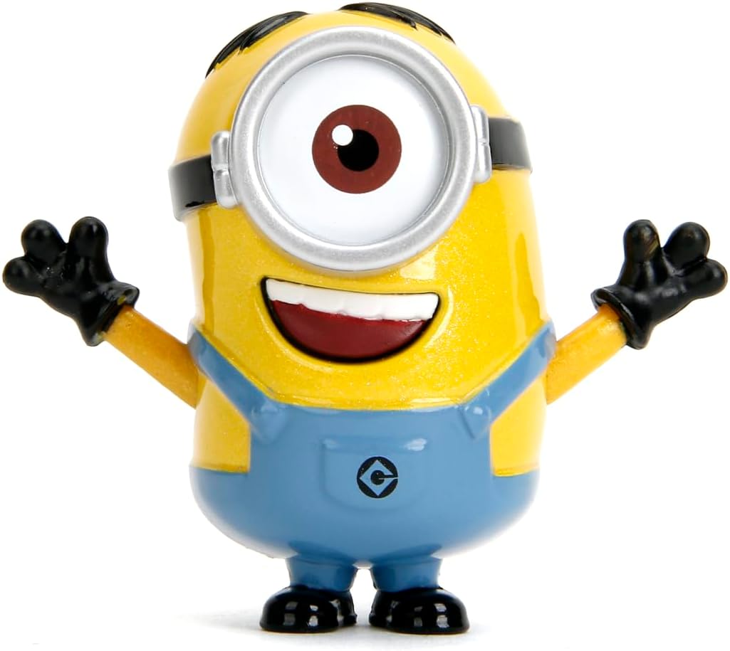 Metalfigs Diecast Minions 4-pack Collectible Figures 2.5-inch