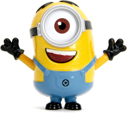 Metalfigs Diecast Minions 4-pack Collectible Figures 2.5-inch