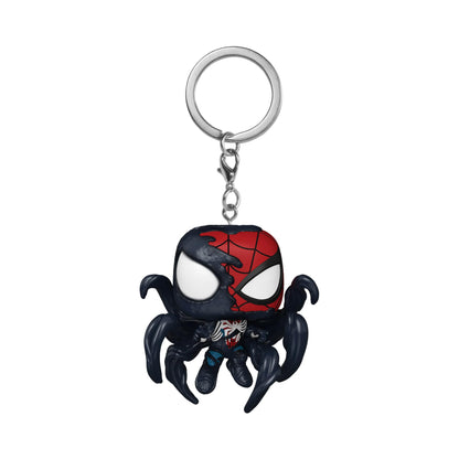 Funko Pop! Keychain: Spider-Man 2 Advanced Suit 2.0 Symbiote Takeover Figure