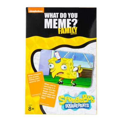 Nickelodeon SpongeBob SquarePants What Do You Meme? Family Edition