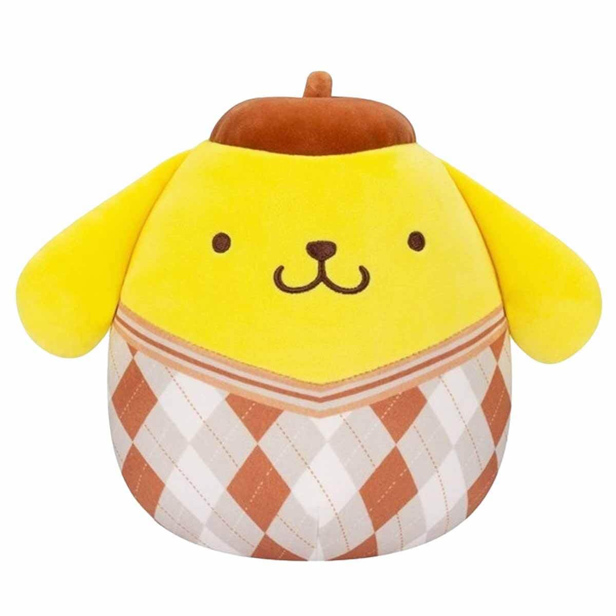 Sanrio Squishmallows 8-Inch Argyle Pompompurin