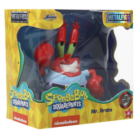 Spongebob Squarepants Mr. Krabs Figure Metalfigs Diecast Collectible Figure 2.5 in