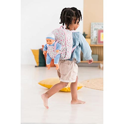 Corolle Backpack Baby Doll Carrier - Fits 12" Dolls