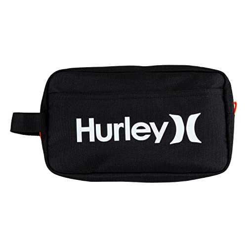 Hurley Dopp Kit Travel Bag, Black