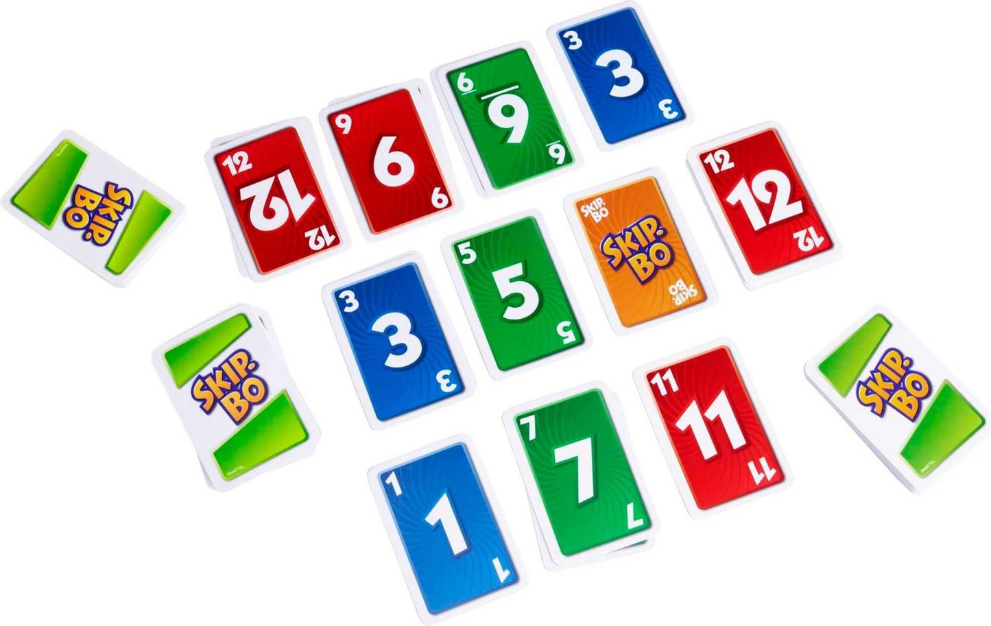 Mattel Games Skip-Bo Card Game in Storage Tin, for 2-6 Players