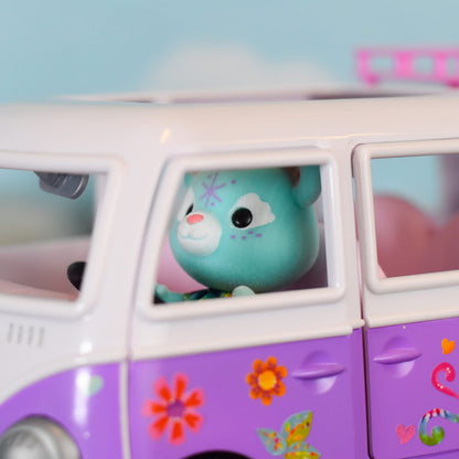 Honey Bee Acres Rainbow Ridge Flower Groove Van with Exclusive Unicorn Figure