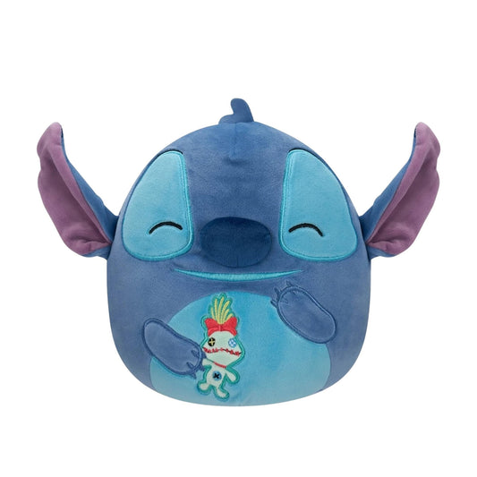 Squishmallows Disney 8-Inch Stitch with Scrump