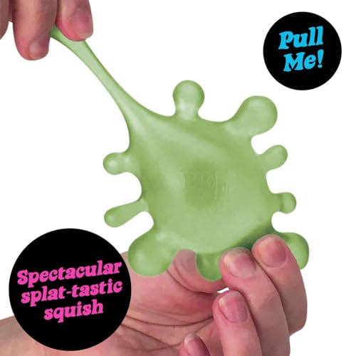 Schylling NeeDoh SplootSplat 3pc Blue, Purple, Green Full Set