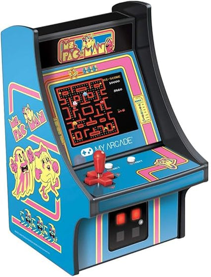 My Arcade Ms. Pac-Man Micro Player Pro: Classic Arcades Portable Video Game