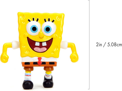 Jada Spongebob Squarepants 2.5" 4-Pack Die-Cast Figures