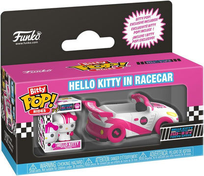 Funko Pop! Bitty Ride: Sanrio Hello Kitty in Racecar