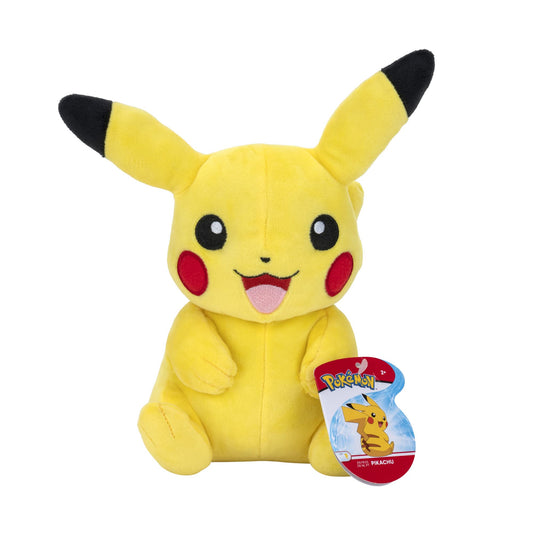 Pokémon Official 8-Inch Pikachu Plush Toy - Gotta Catch ˜Em All