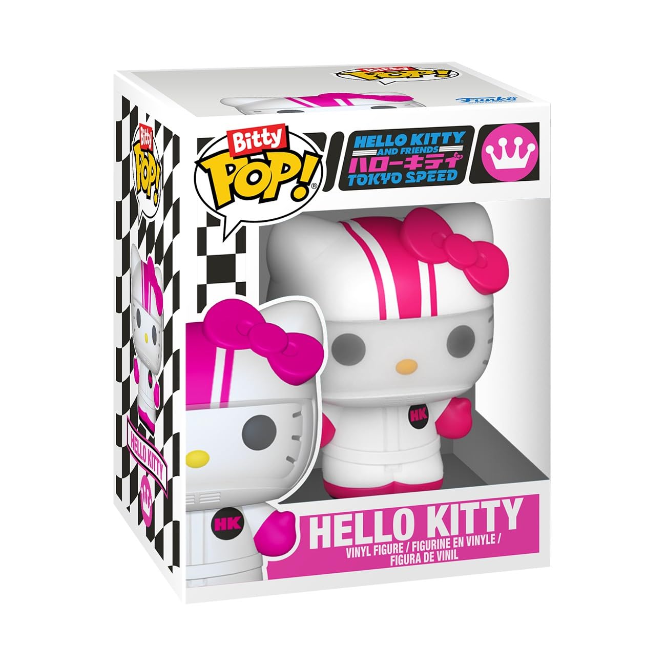 Funko Pop! Bitty Ride: Sanrio Hello Kitty in Racecar