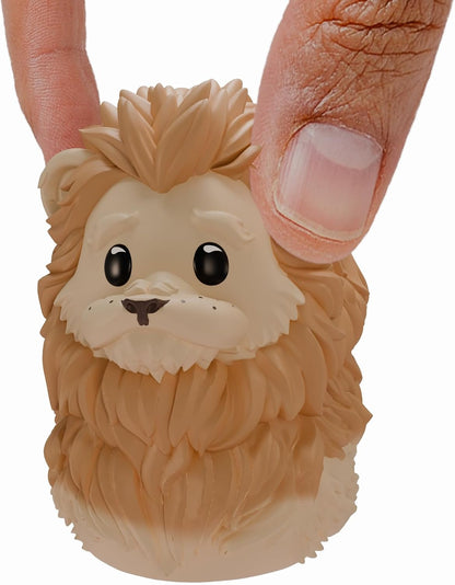 TUBBZ Mini: Wicked for Good - 2-inch Cowardly Lion Cosplaying Rubber Duck Collectible Vinyl Figure