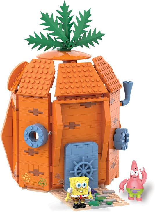 SpongeBob SquarePants Snap & Switch Pineapple House Building Set, 502 Pieces