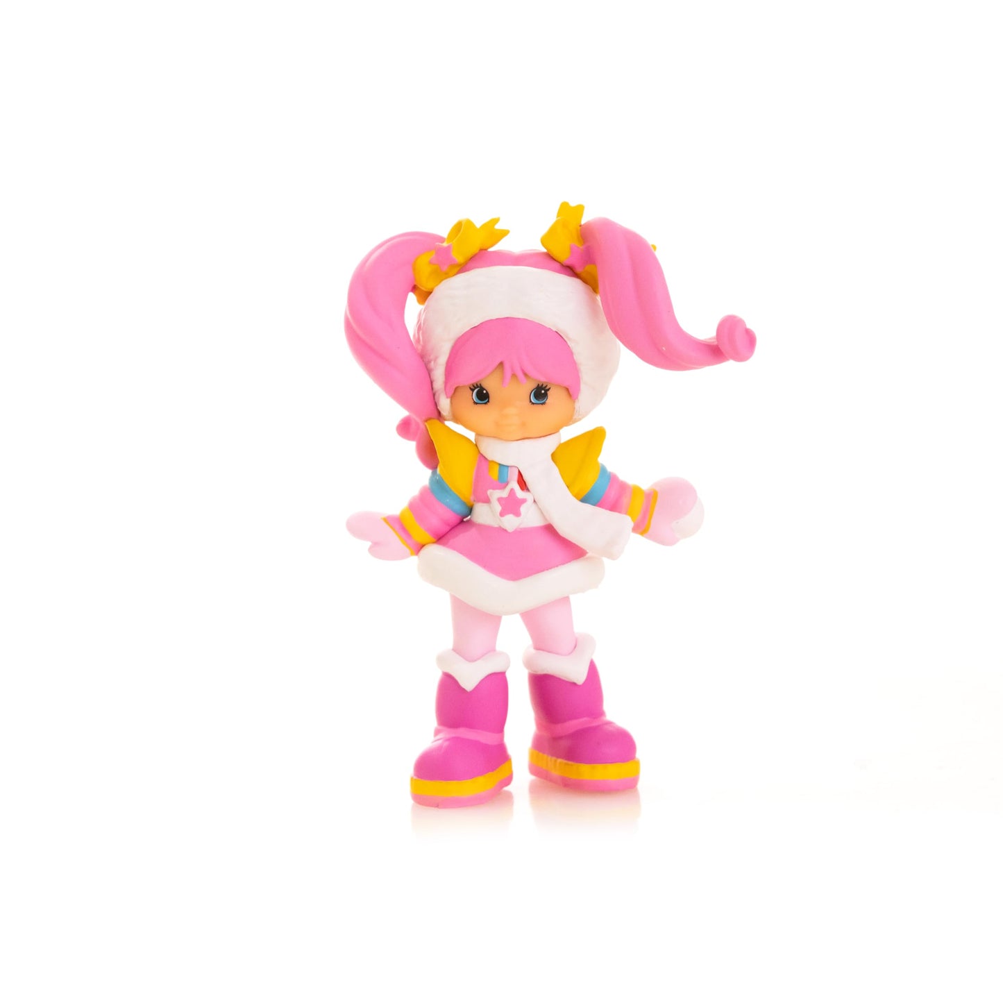 Rainbow Brite Tickled Pink Winter Season 2.5-inch Cheebee Figure