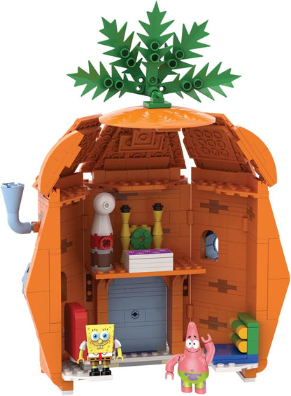 SpongeBob SquarePants Snap & Switch Pineapple House Building Set, 502 Pieces