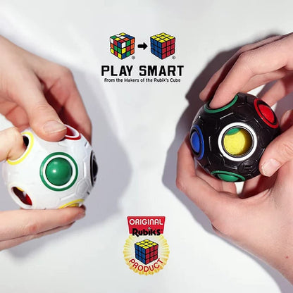 Rubik's Cube Rainbow Ball Fidget Toy, 1 random color