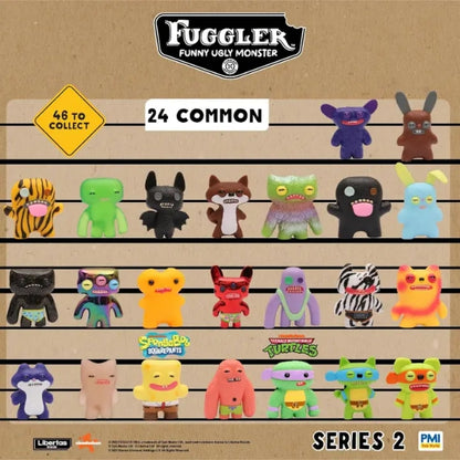 Fuggler Collectible Mystery Figure Series 2 Limited Edition Spongebob Squarepants and TMNT