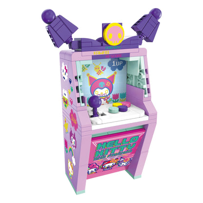 Brickcraft Hello Kitty and Friends Kuromi Arcade Building Set – 111 Pieces