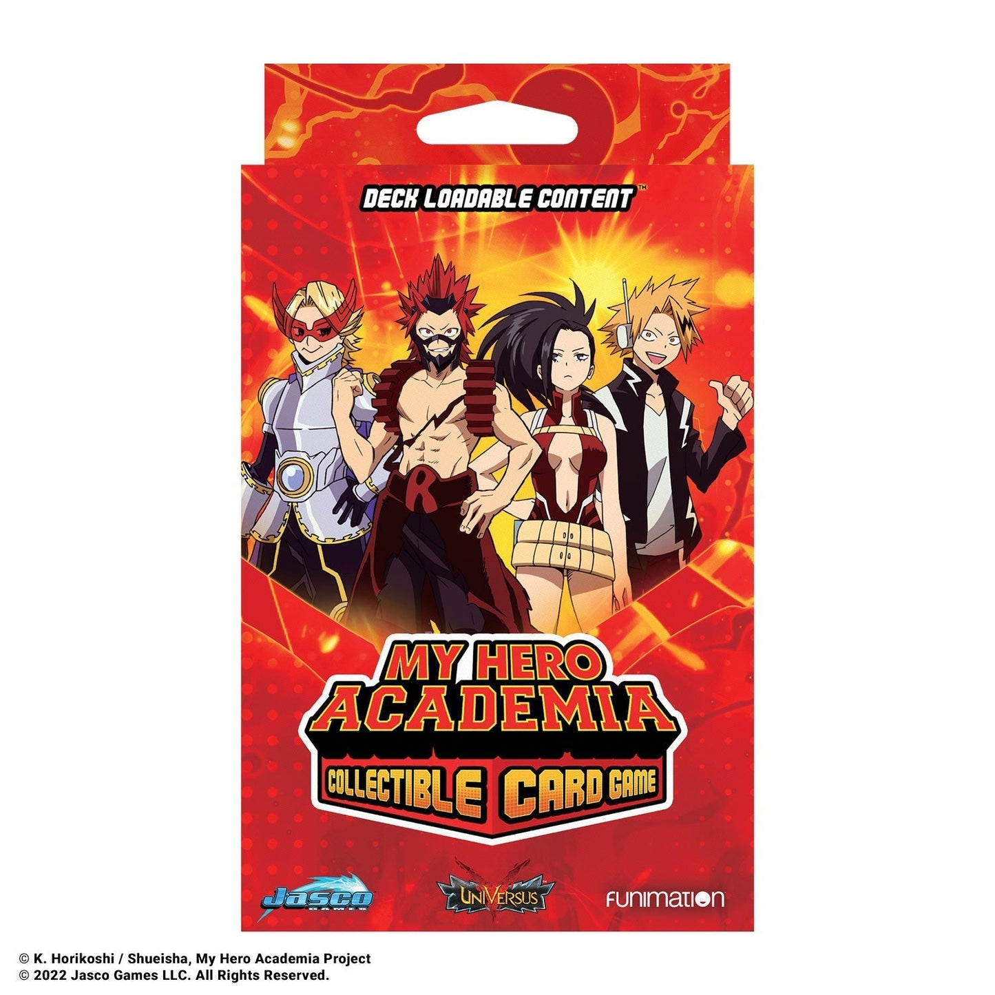 My Hero Academia Collectible Card Game Series 2 Crimson Rampage Expansion Pack