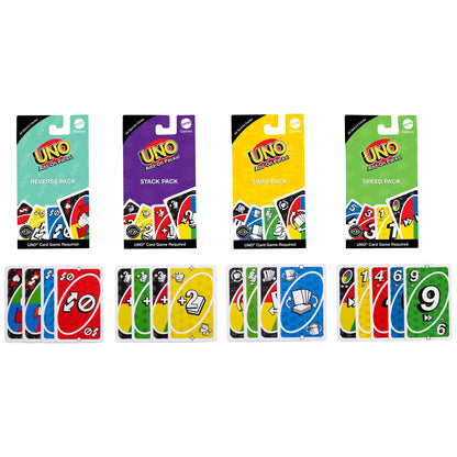 UNO: Add-On Pack Assortment - 4-Pack Bundle