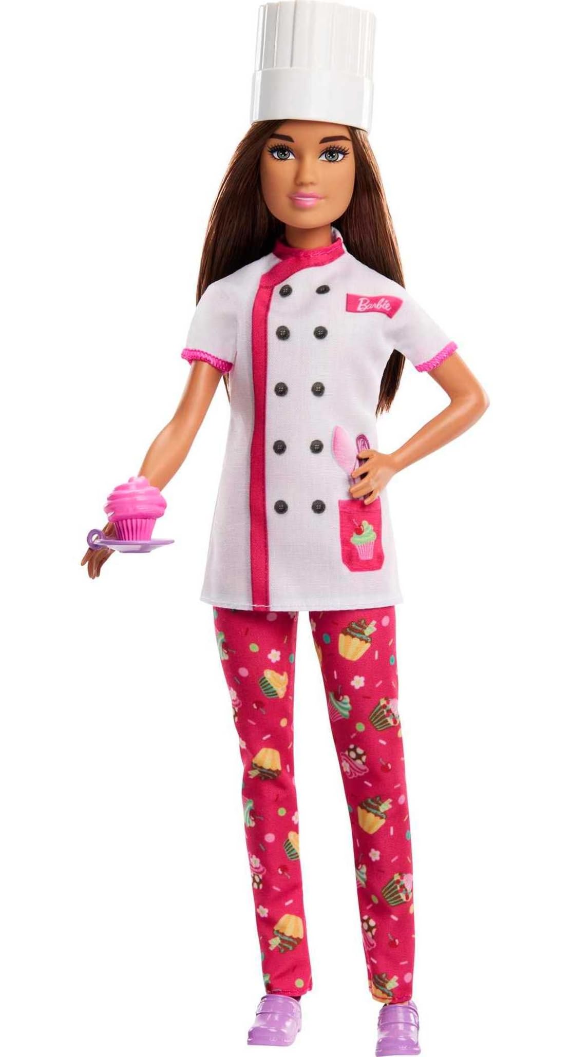Barbie Career Pastry Chef Doll with Hat and Accessories
