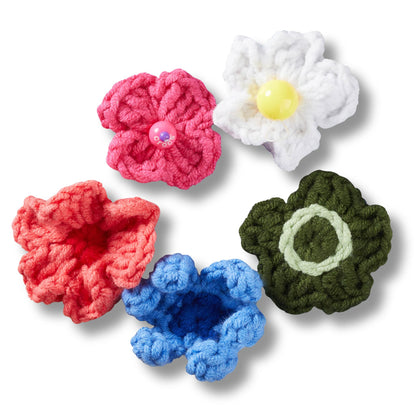 Crocs Jibbitz 5-Pack Crochet Flowers Shoe Charms | Jibbitz for Crocs