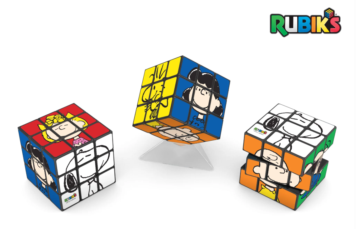 Rubiks Cube Peanuts Classic Characters Themed 3x3 Speed Cube