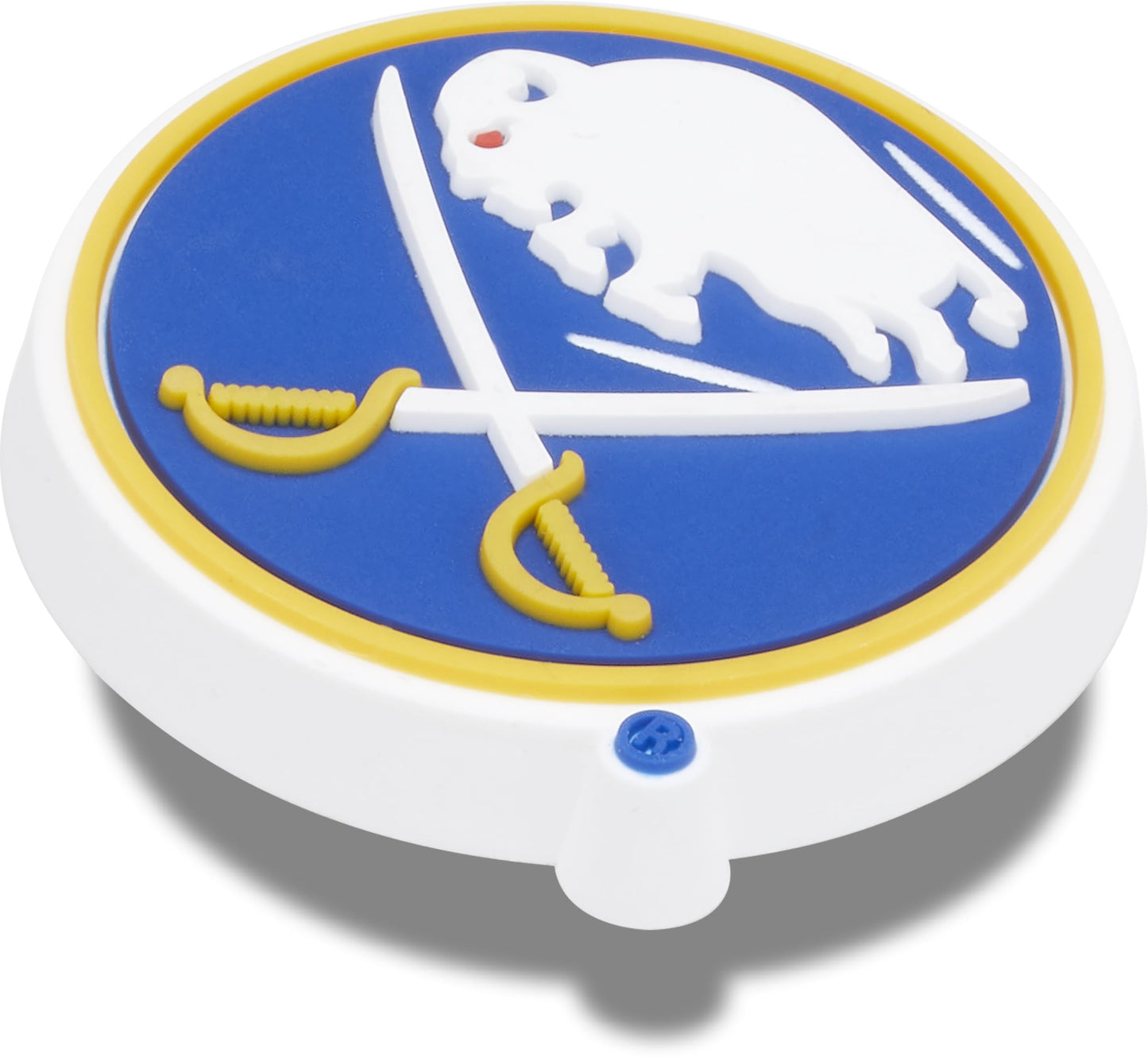 Crocs Jibbitz NHL Hockey Team Buffalo Sabres Shoe Singles | Jibbitz for Crocs