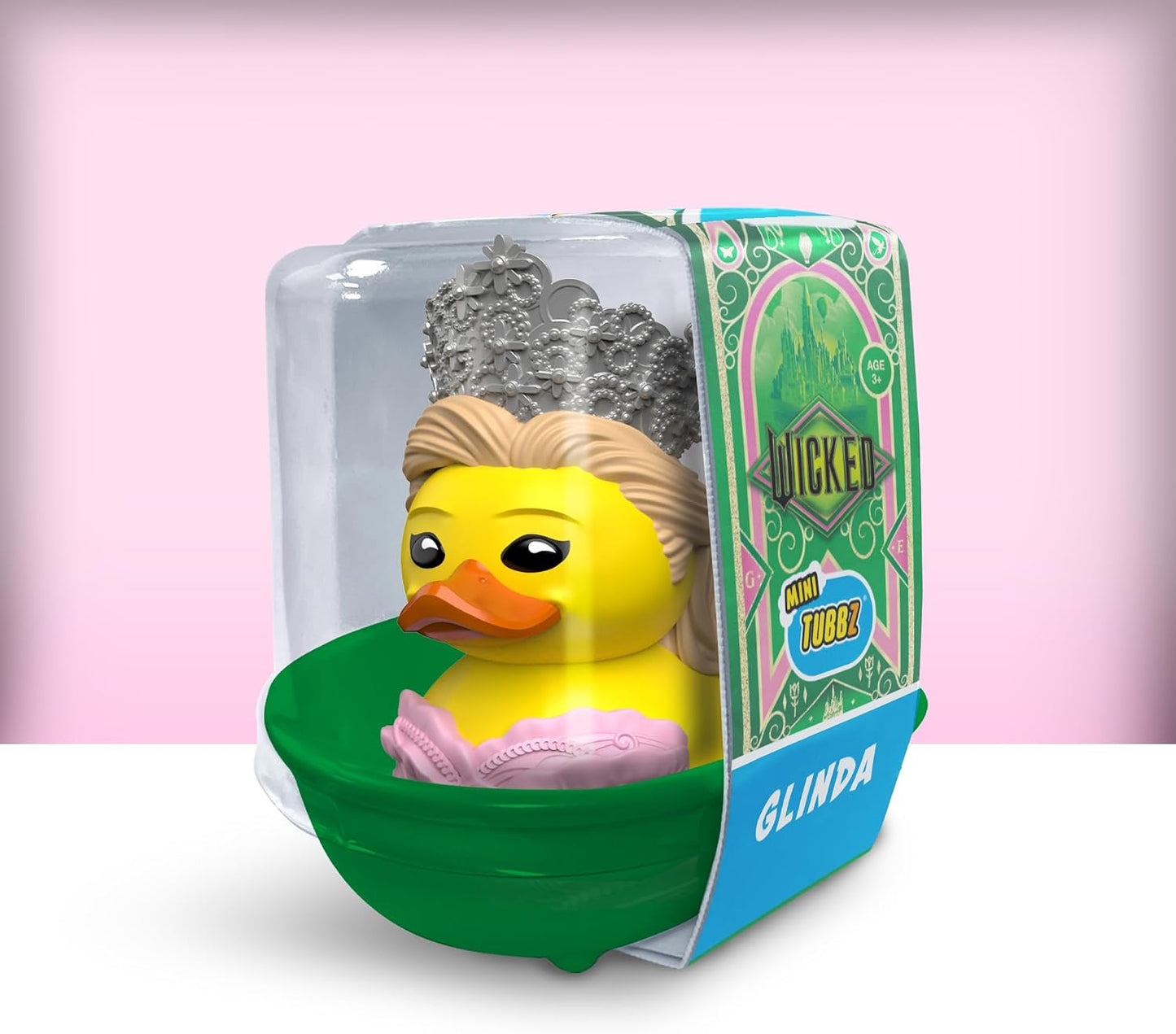 TUBBZ Mini: Wicked - Glinda Upland Cosplaying Rubber Duck Vinyl Figure