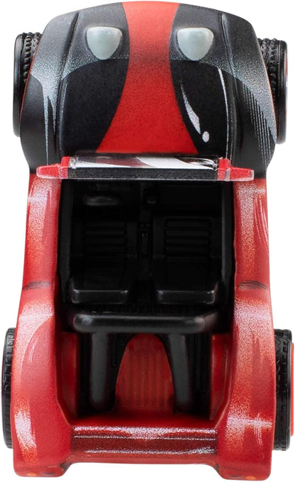 Mattel Hot Wheels 1:64 Scale Premium Pop Culture Spider Mobile Deadpool Buggy Die-Cast Vehicle