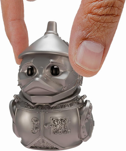 TUBBZ Mini: Wicked for Good - 2-inch Tin Man Cosplaying Rubber Duck Vinyl Figure, Wicked Official Collectible