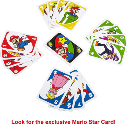 Mattel Games UNO Super Mario Card Game