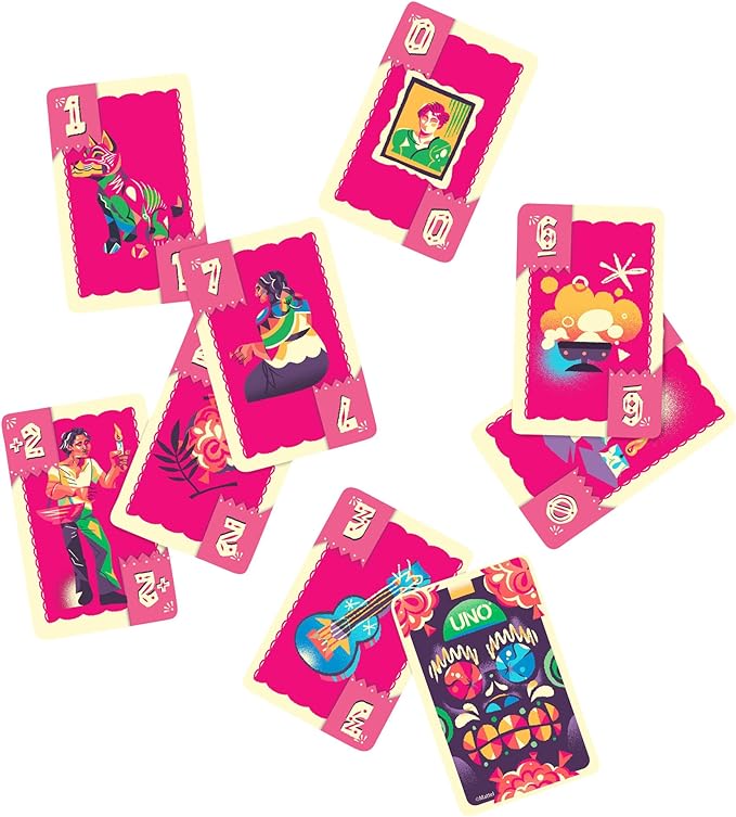 Mattel Games UNO Canvas Día de Muertos Card Game