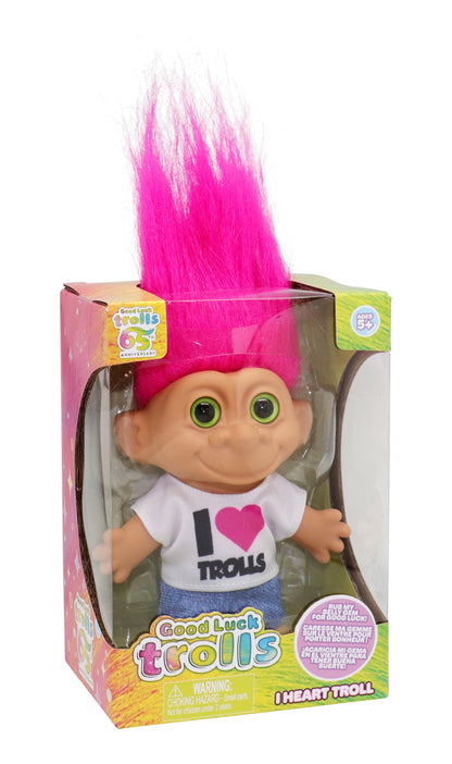 Good Luck Troll I Love Trolls Collectible Doll