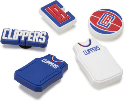 Crocs Jibbitz NBA Los Angeles Clippers 5-Pack Shoe Charms | Jibbitz for Crocs