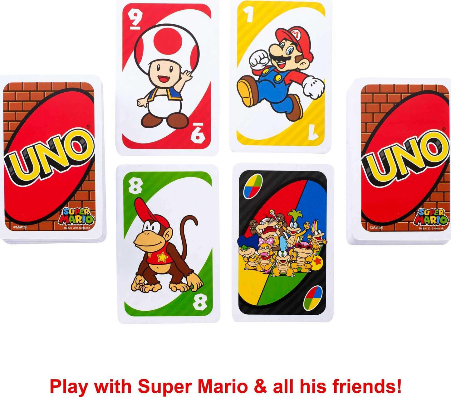Mattel Games UNO Super Mario Card Game