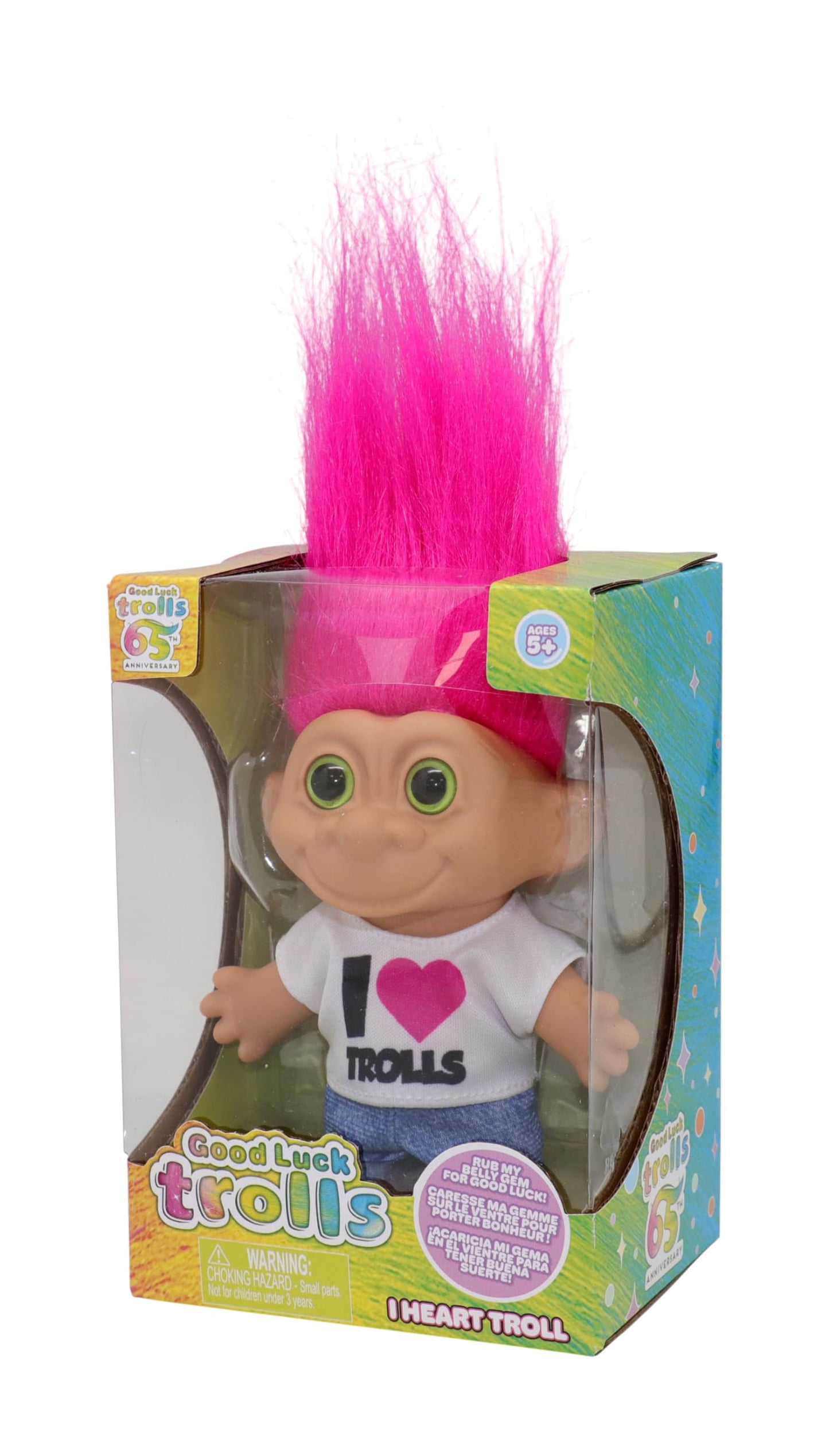 Good Luck Troll I Love Trolls Collectible Doll