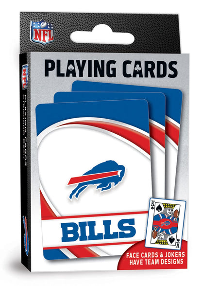 MasterPieces NFL Buffalo Bills Playing Cards, Officially Licensed