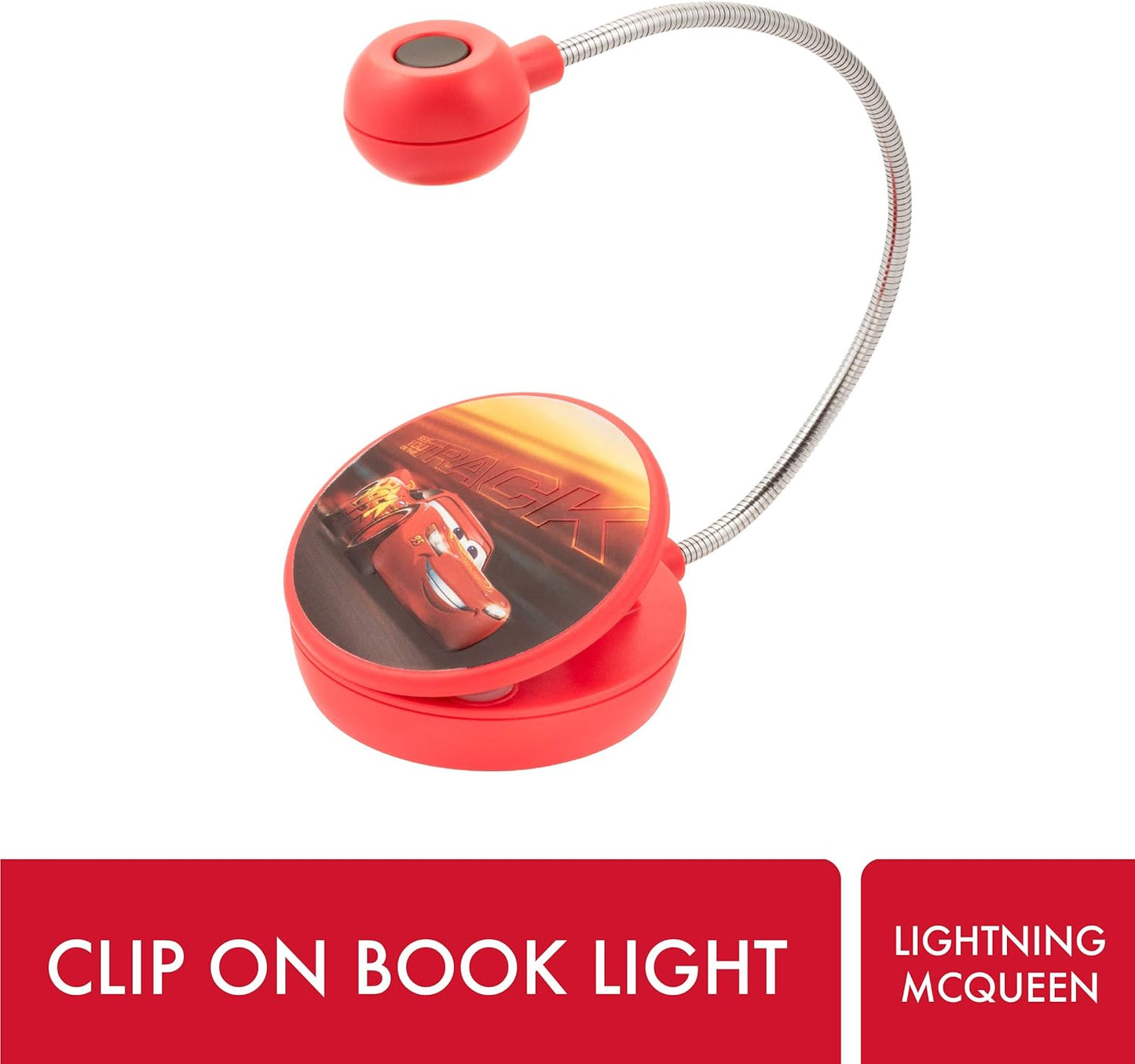 Disney Pixar Cars LED Clip Book Light (Lightning McQueen)