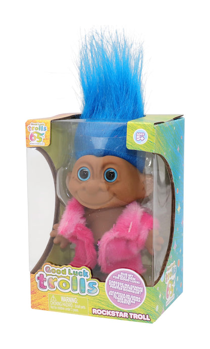 Good Luck Trolls 65th Anniversary - Rockstar Troll Doll