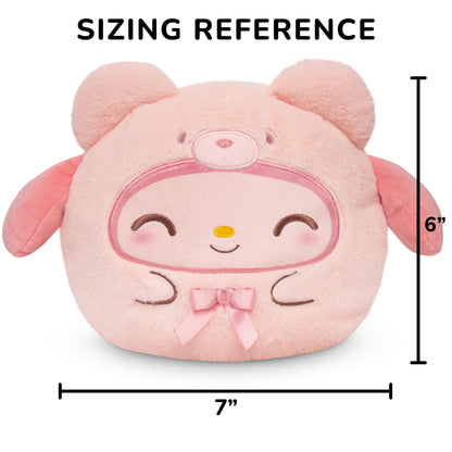 TeeTurtle My Melody Teddy Bear Reversible 6" Plushie