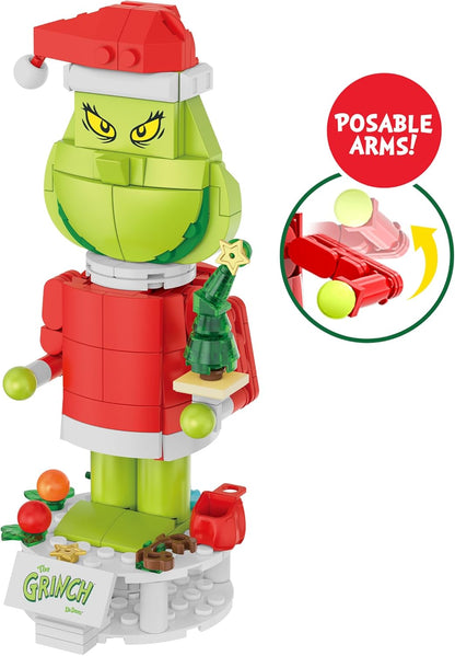Brickcraft The Grinch Dr. Seuss Nutcracker Building Blocks Set, 208 pieces