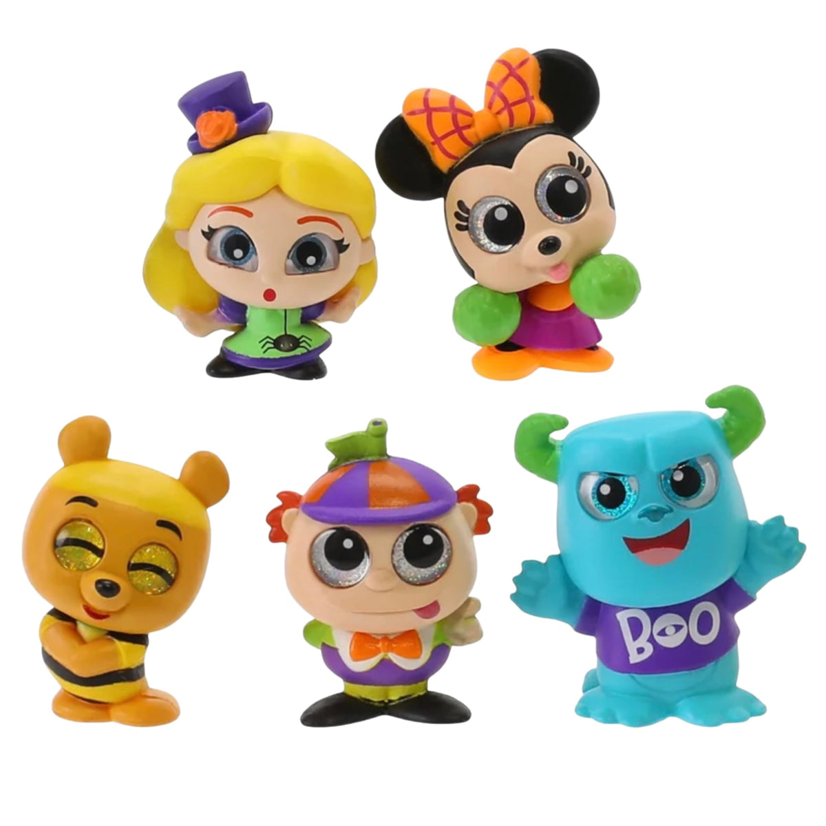 Disney Doorables Haunted Halloween Countdown Blind Box, 5 Mystery Figures