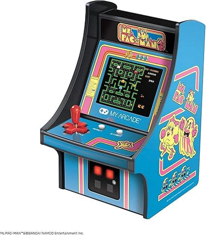 My Arcade Ms. Pac-Man Micro Player Pro: Classic Arcades Portable Video Game