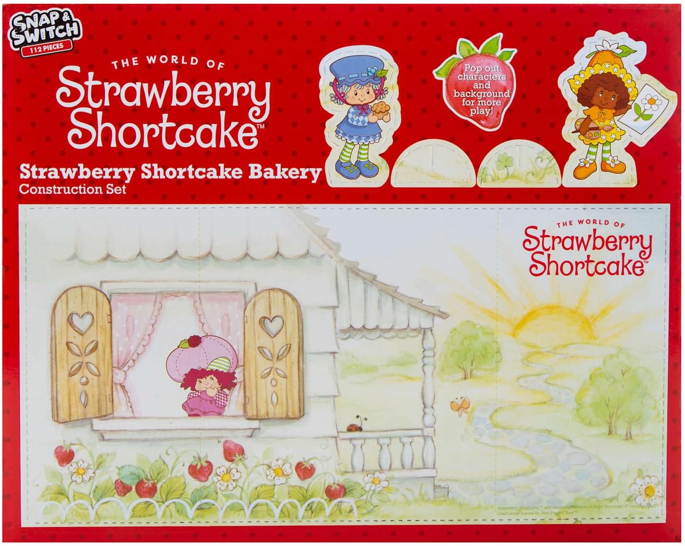 Strawberry Shortcake Bakery Build Set & Figure - 112 pieces
