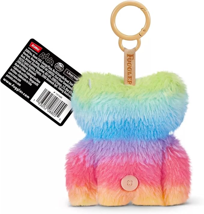Fuggler Series 6 Squidge 4.5 Inch Plush Keyrings